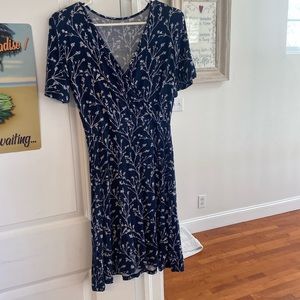 Women’s Blue Floral Dress